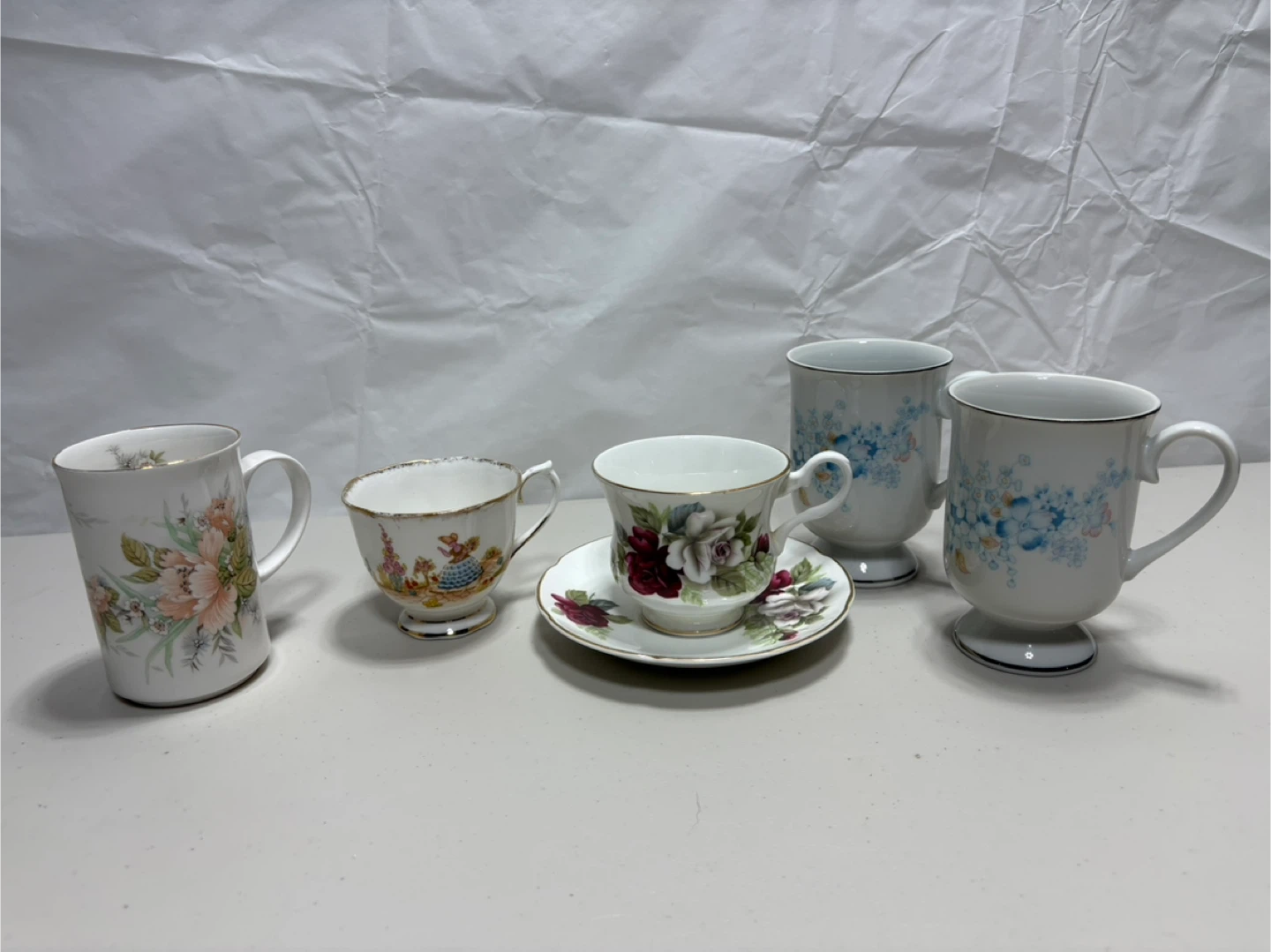 Royal Albert Dainty Dinah Teacup and Saucer