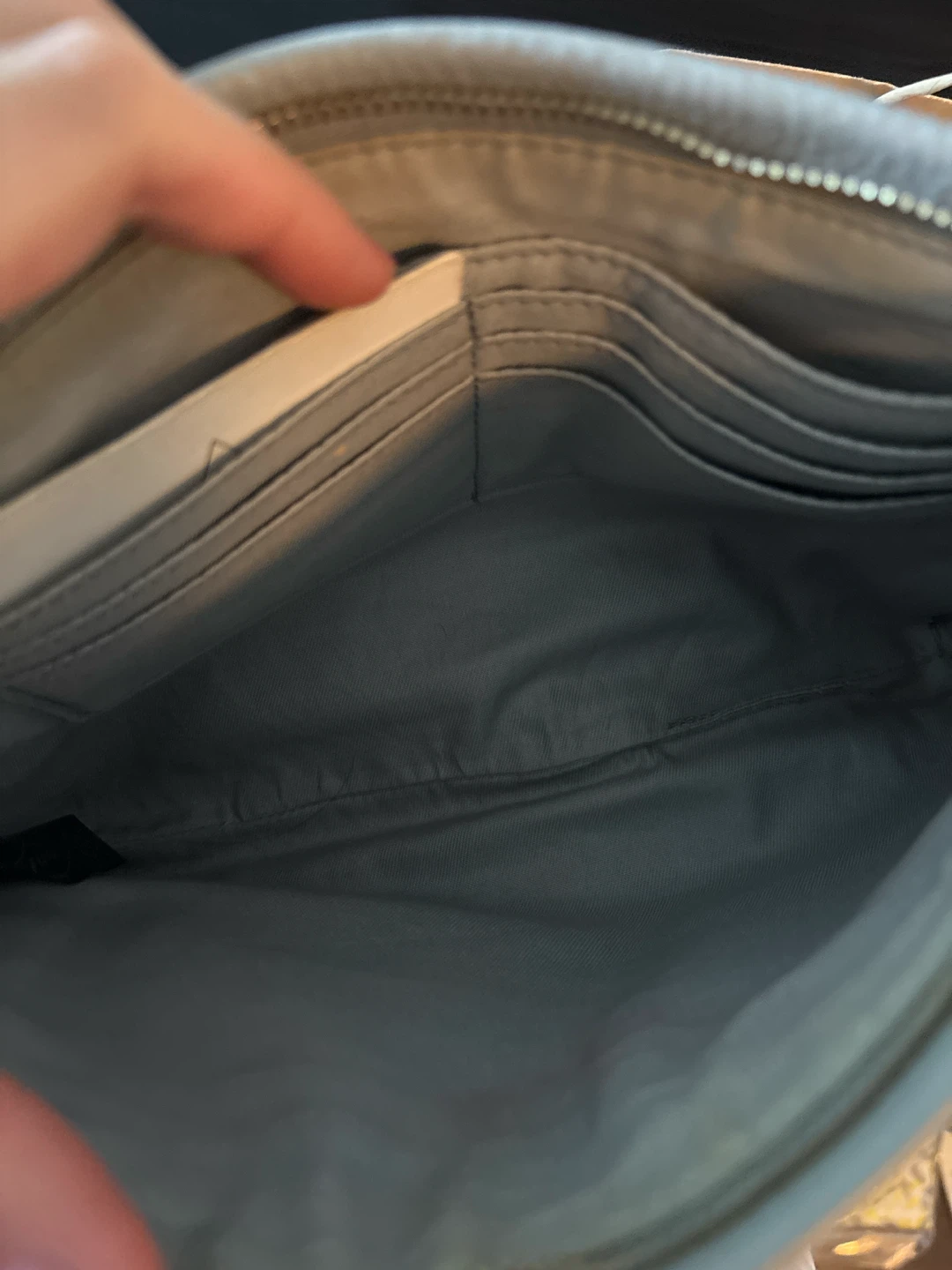Fossil Grey Leather Crossbody Bag - photo 5