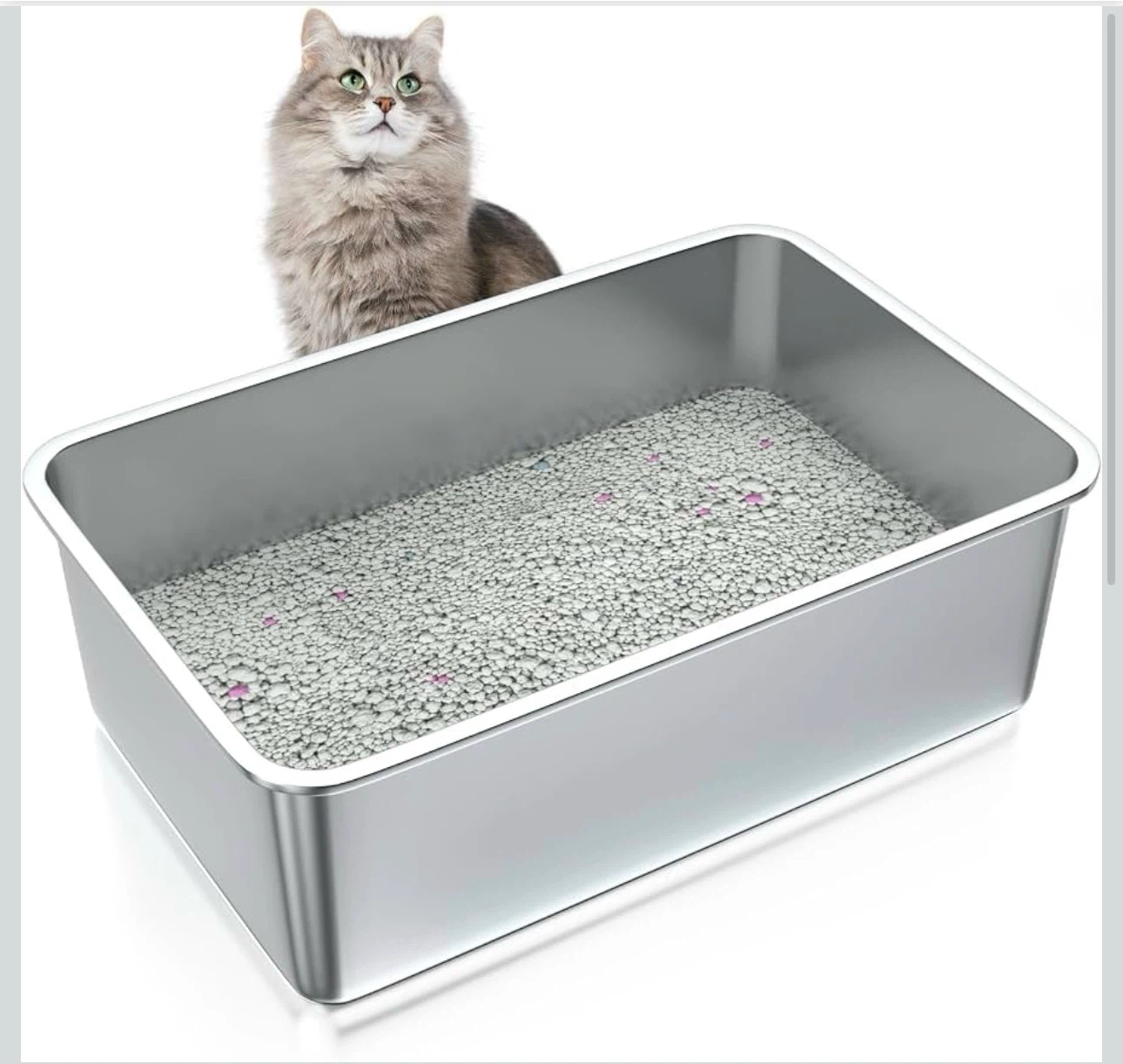 Stainless Steel Litter Box