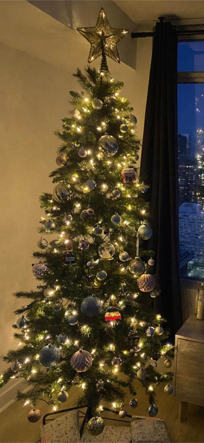 Pre lit GlucksteinHome 7 ft. Acadia Artificial Christmas Tree