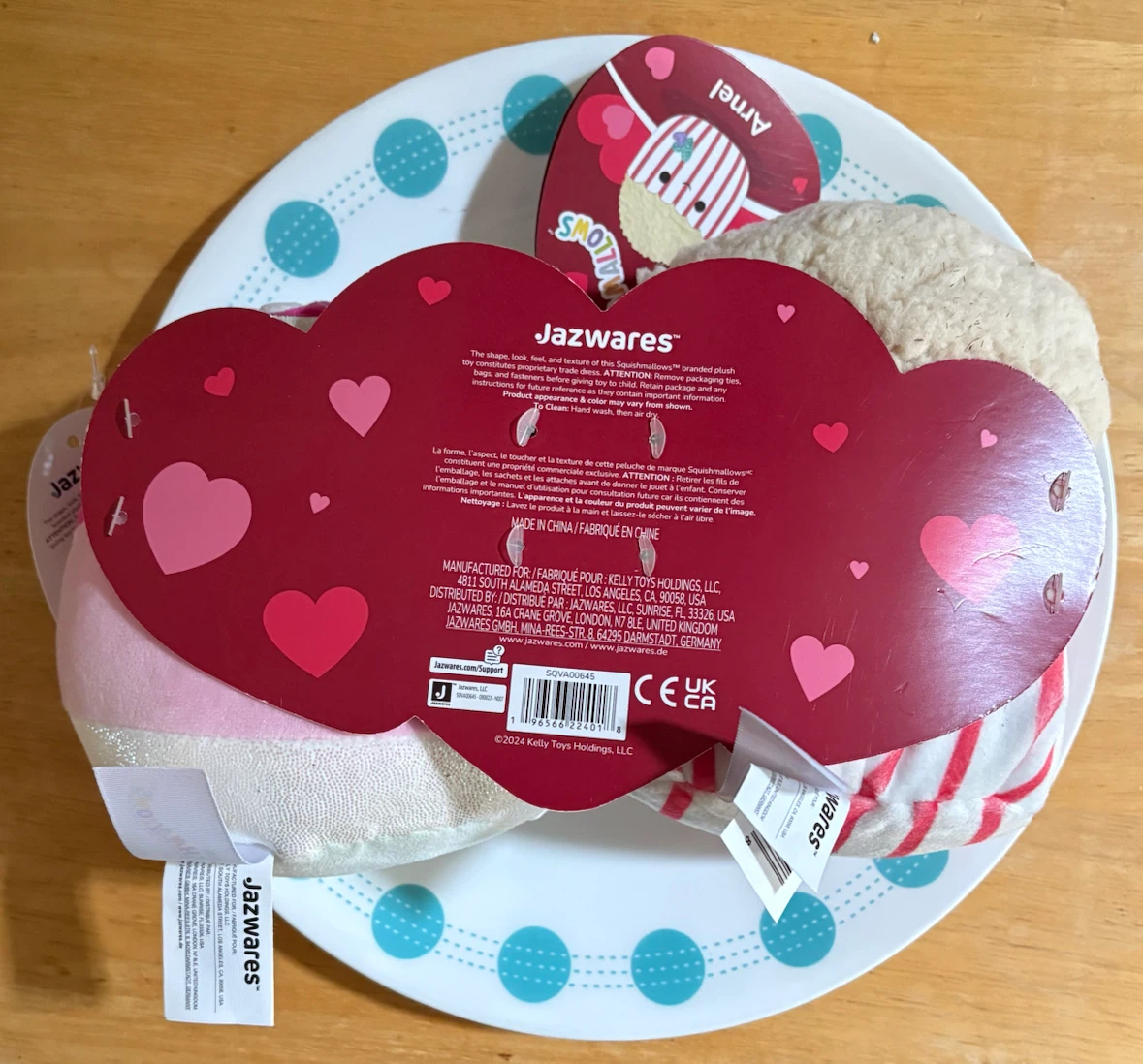 ✨✨Squishmallows "Arnel" Popcorn & "Poodle" Plush Toys - photo 4
