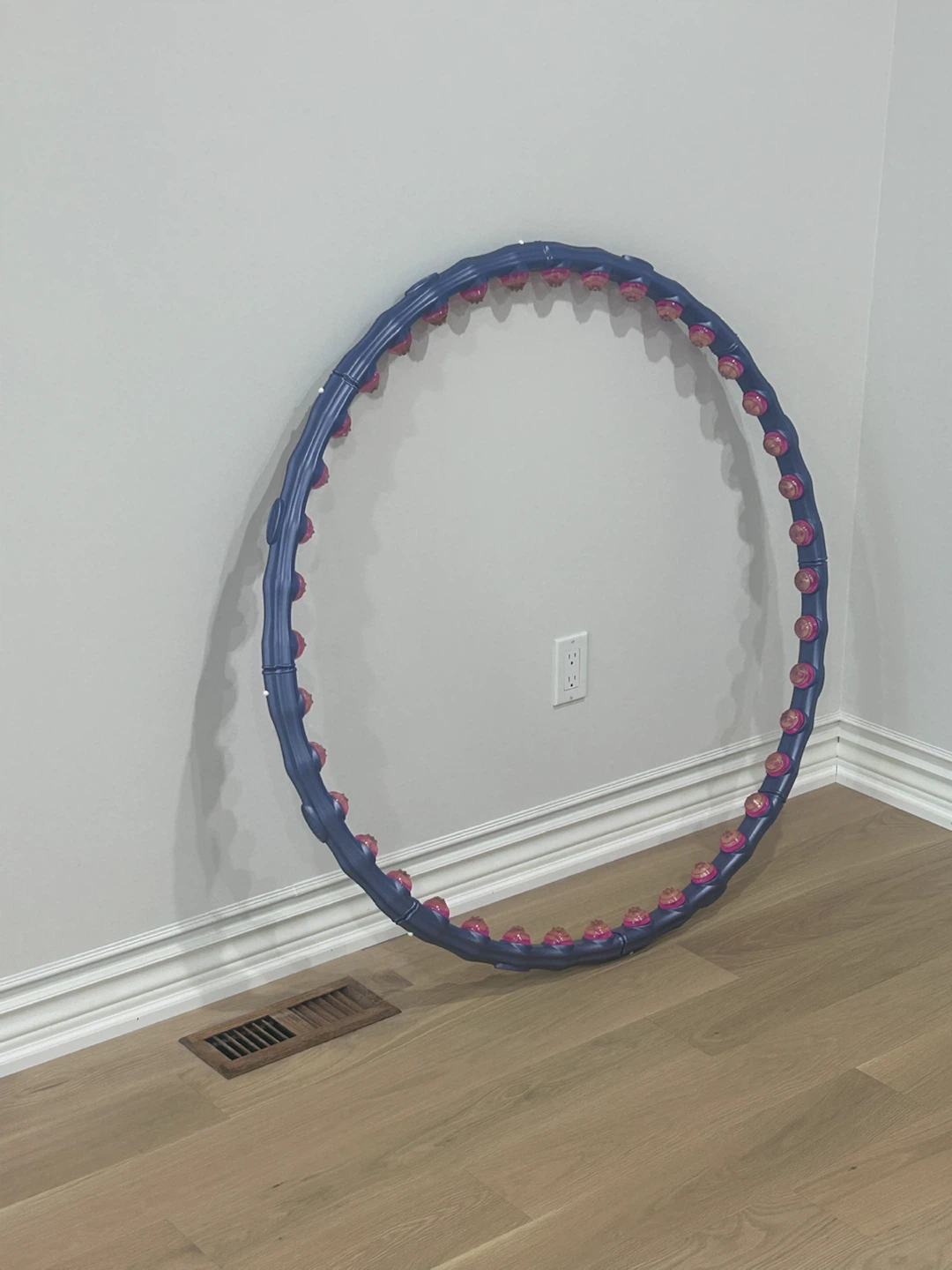 Blue and Pink Fitness Hula Hoop