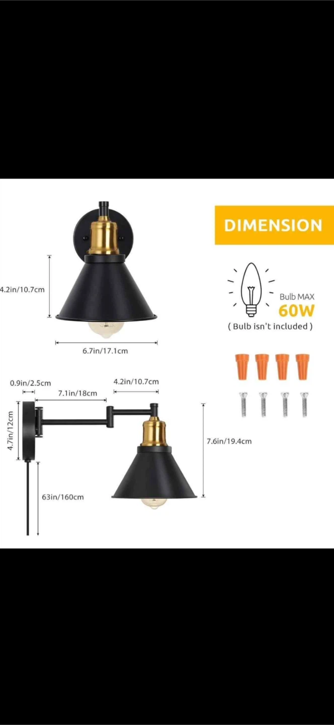 Wall mount light fixture - photo 3