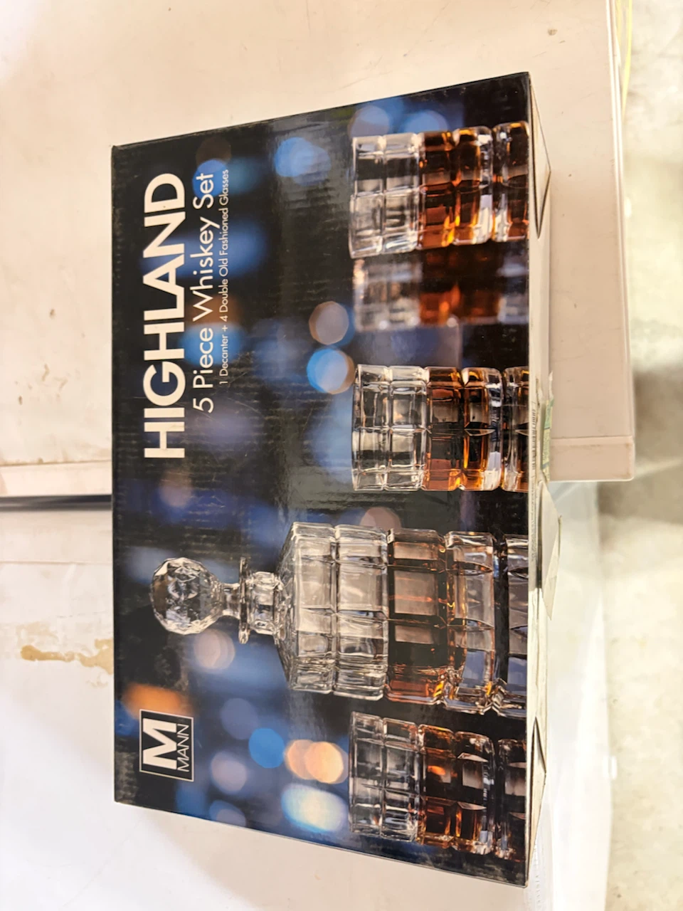 Mann Highland 5 Piece Whiskey Set