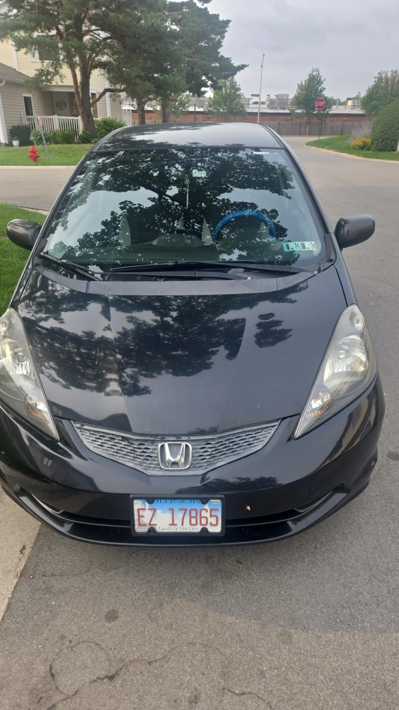 Black Honda Fit