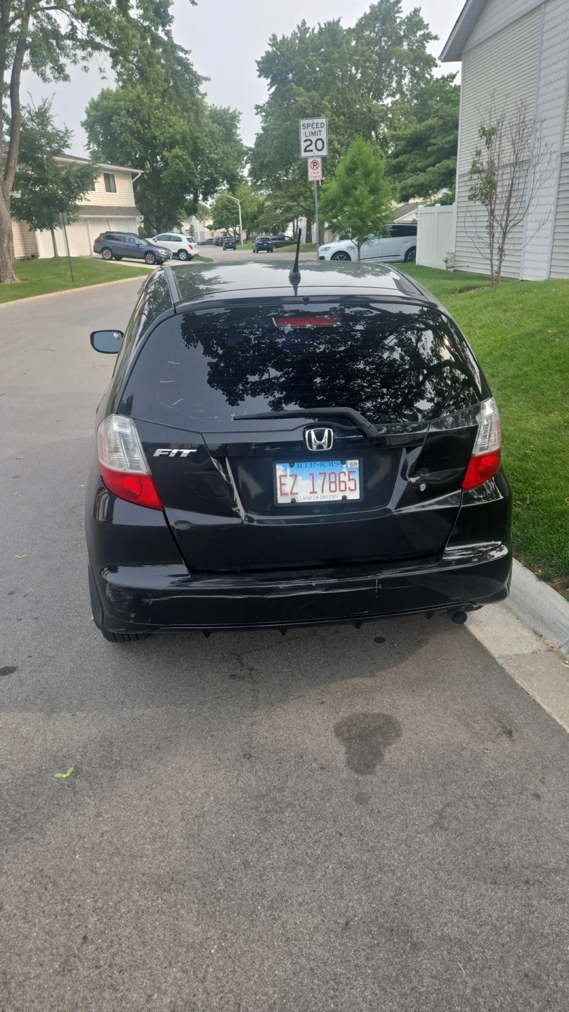 Black Honda Fit - photo 4