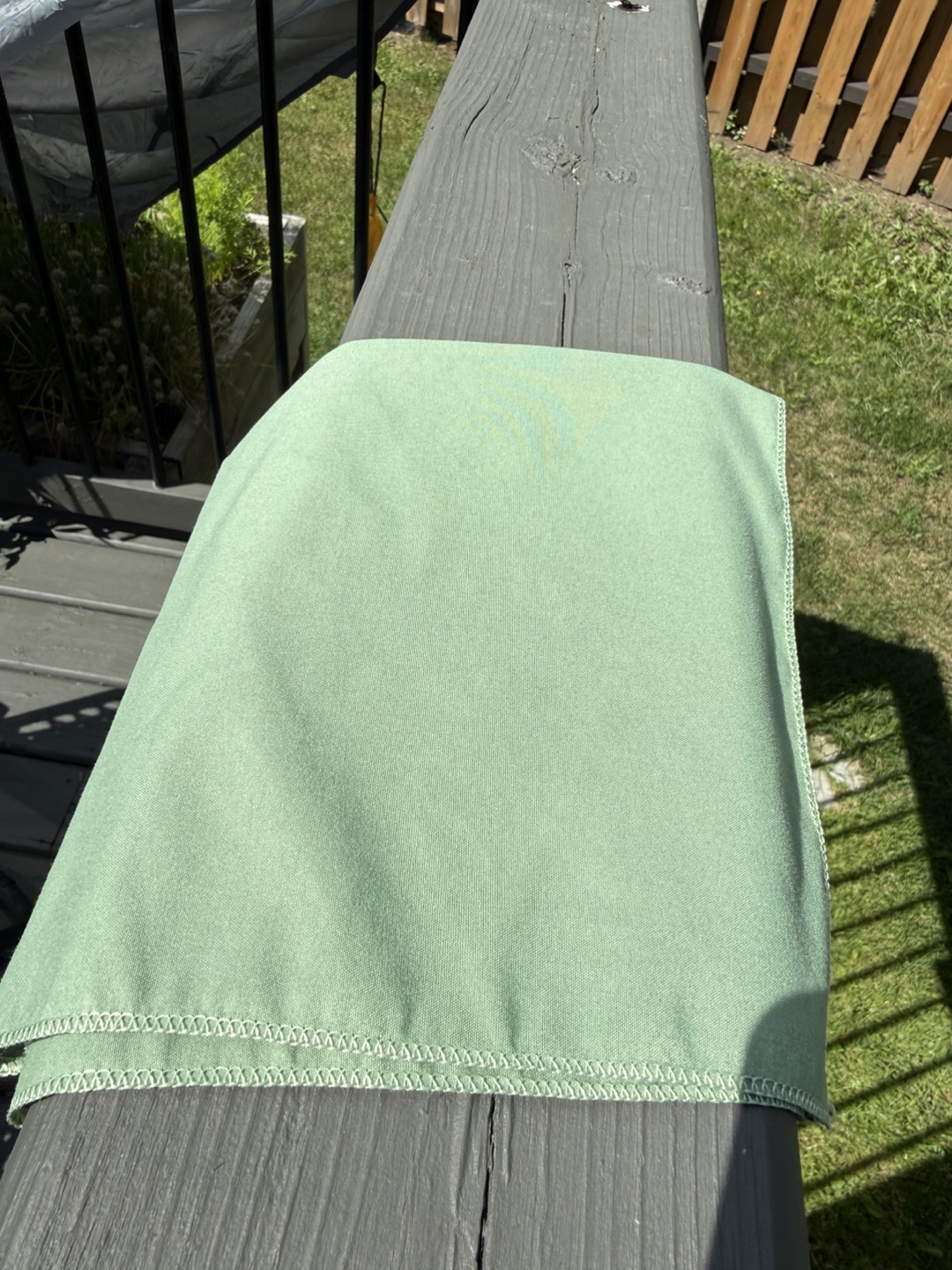 Sage Green Fabric Napkins & Table Runners - photo 5