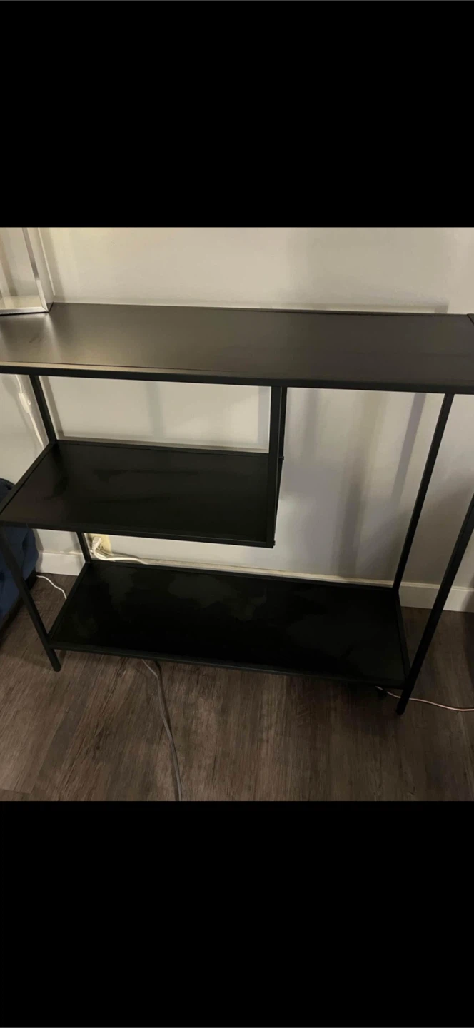 Black console/ entryway table