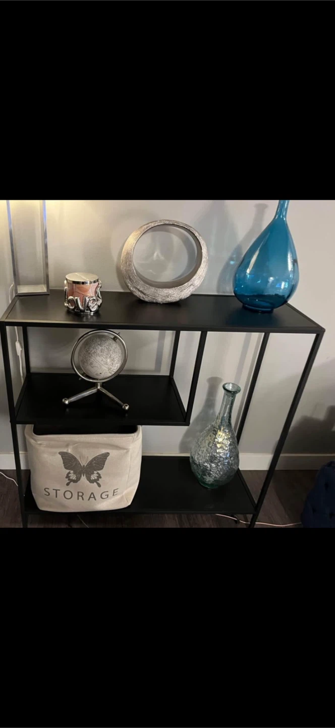 Black console/ entryway table - photo 2