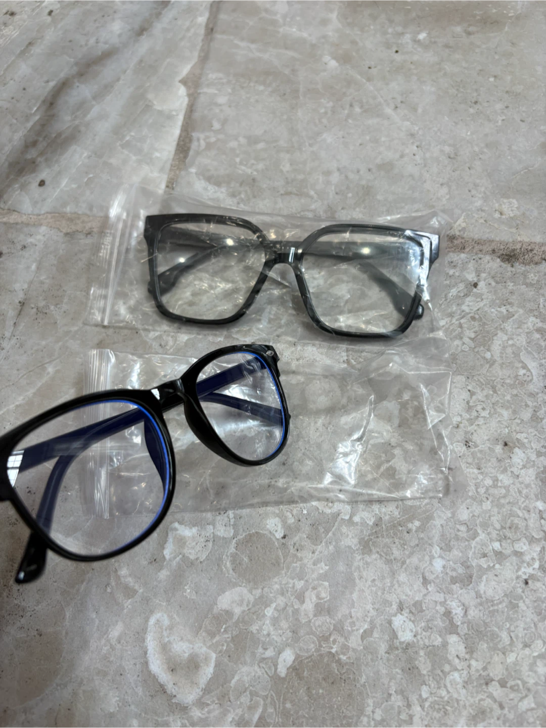 🖤 2x Black Frame Glasses - photo 5