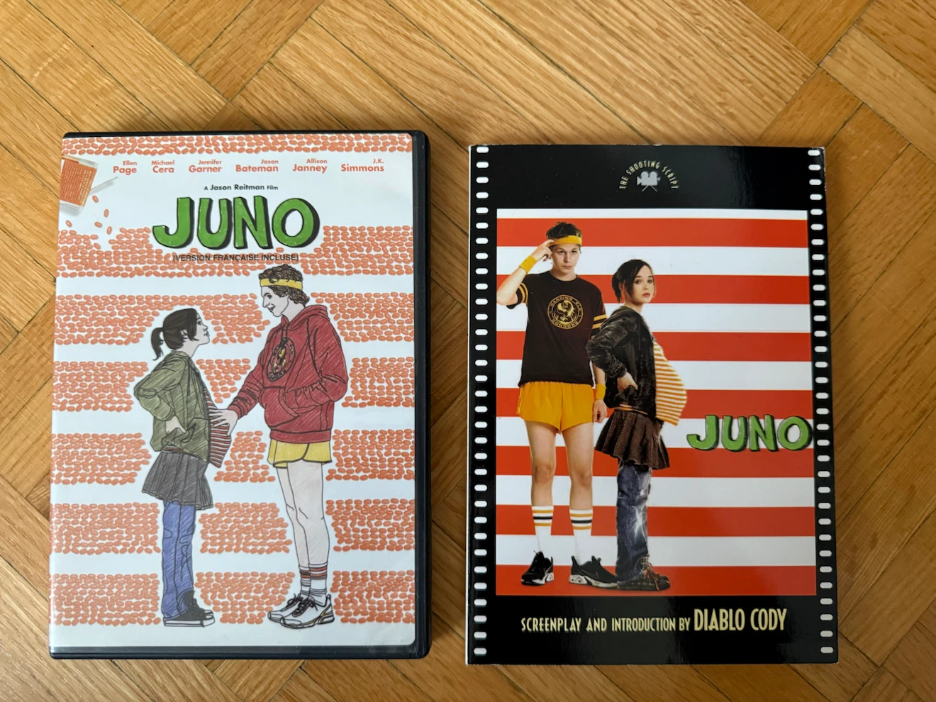 Juno DVD + Screenplay