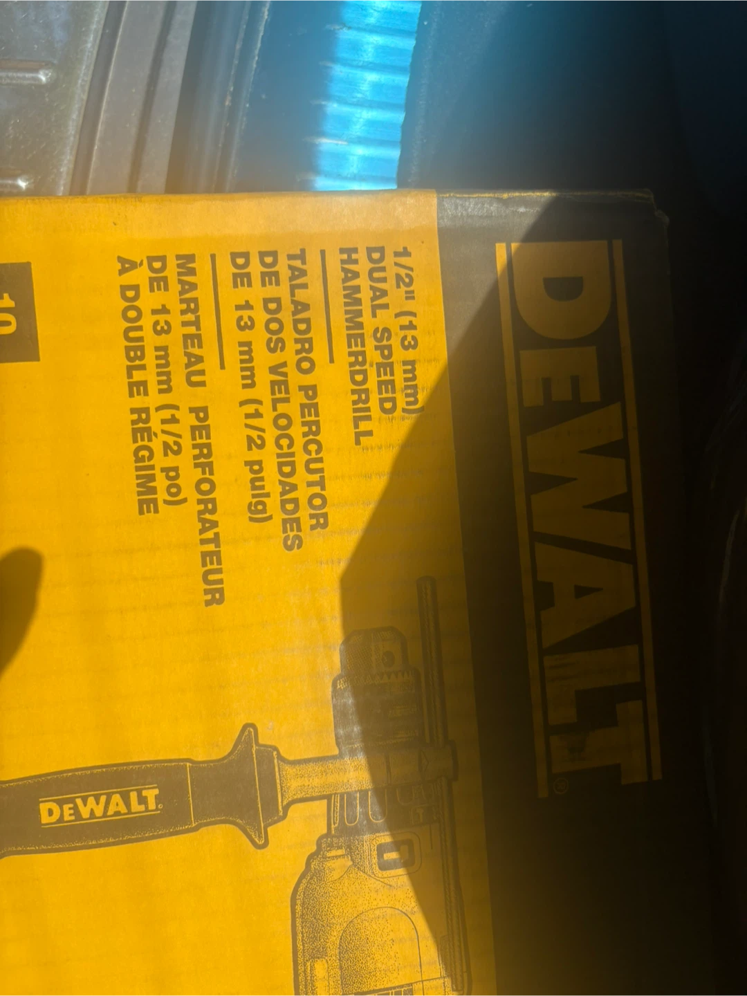 DEWALT 1/2" Dual Speed Hammerdrill + 20pc Screwdriver Bit Set - photo 4