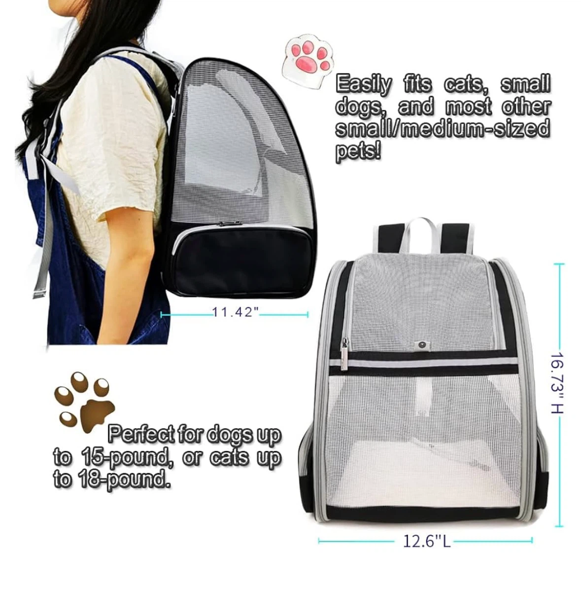 Pet Carrier Backpack - photo 2