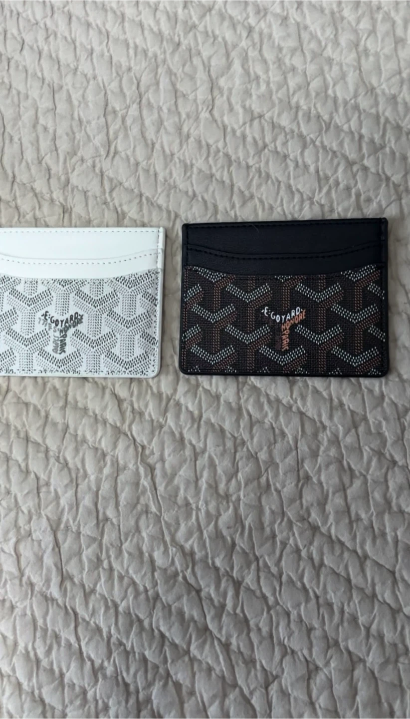 Goyard Card Holders (White & Black) - photo 2