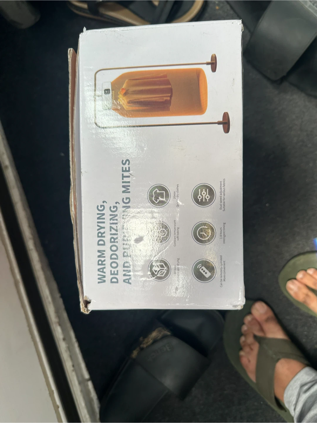Folding Clothes Dryer Machine with Remote - photo 4