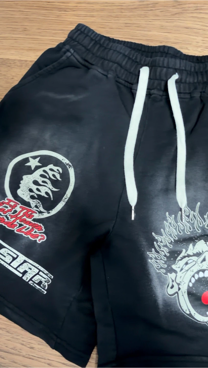 Hellstar “is this what heaven sounds like” shorts