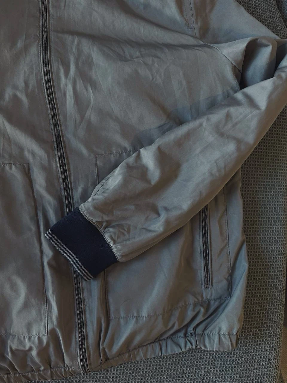ZARA Man Gray Jacket – Size L - photo 3