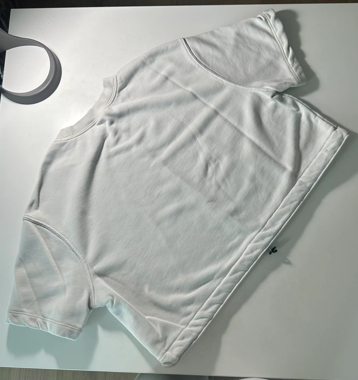 Nike White Cropped T-Shirt - photo 2