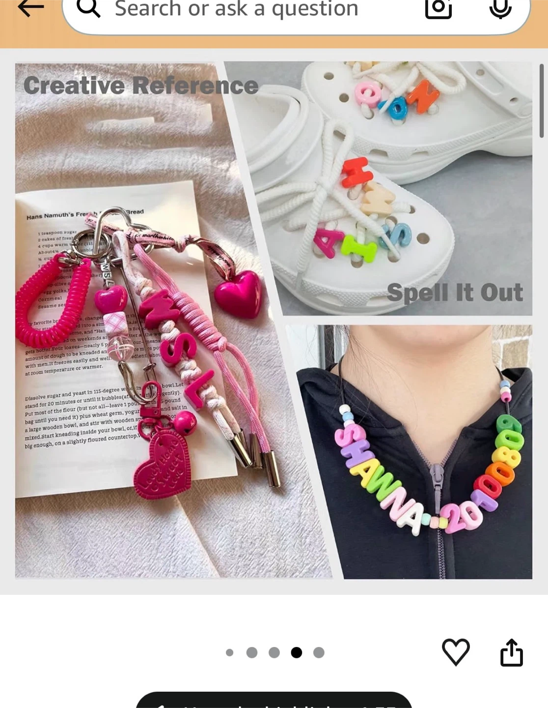 75 pcs Chunky Letter Beads (A–Z) - photo 3