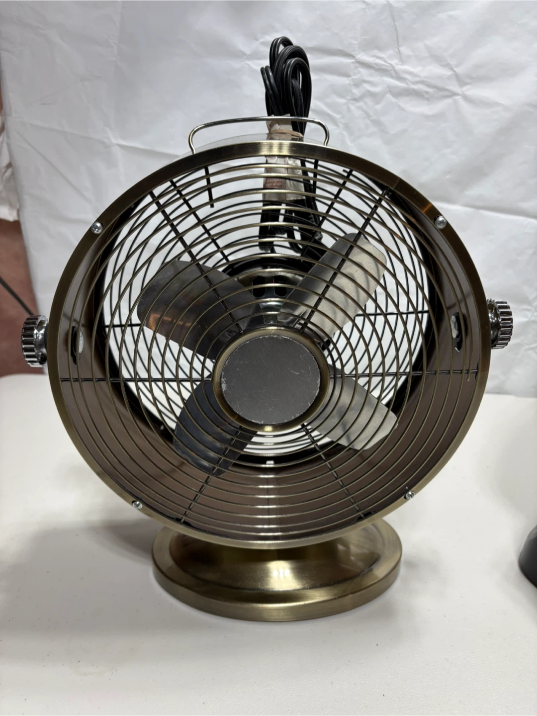 Amazon Basics 3 Speed Air Circulator Fan and Steampunk Fan - photo 5