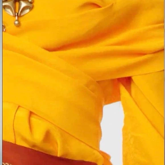 ZARA Limited Collection Bright Orange Blouse – Size XS - photo 4
