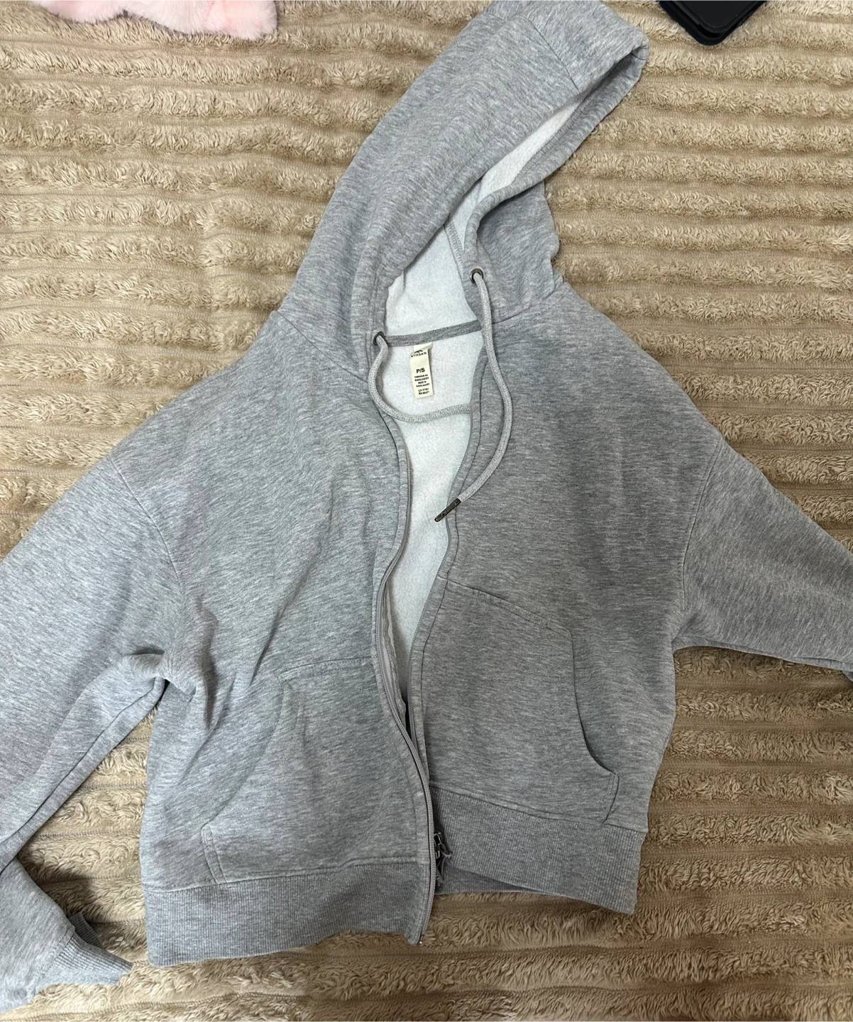 Kyodan Grey Zip-Up Hoodie