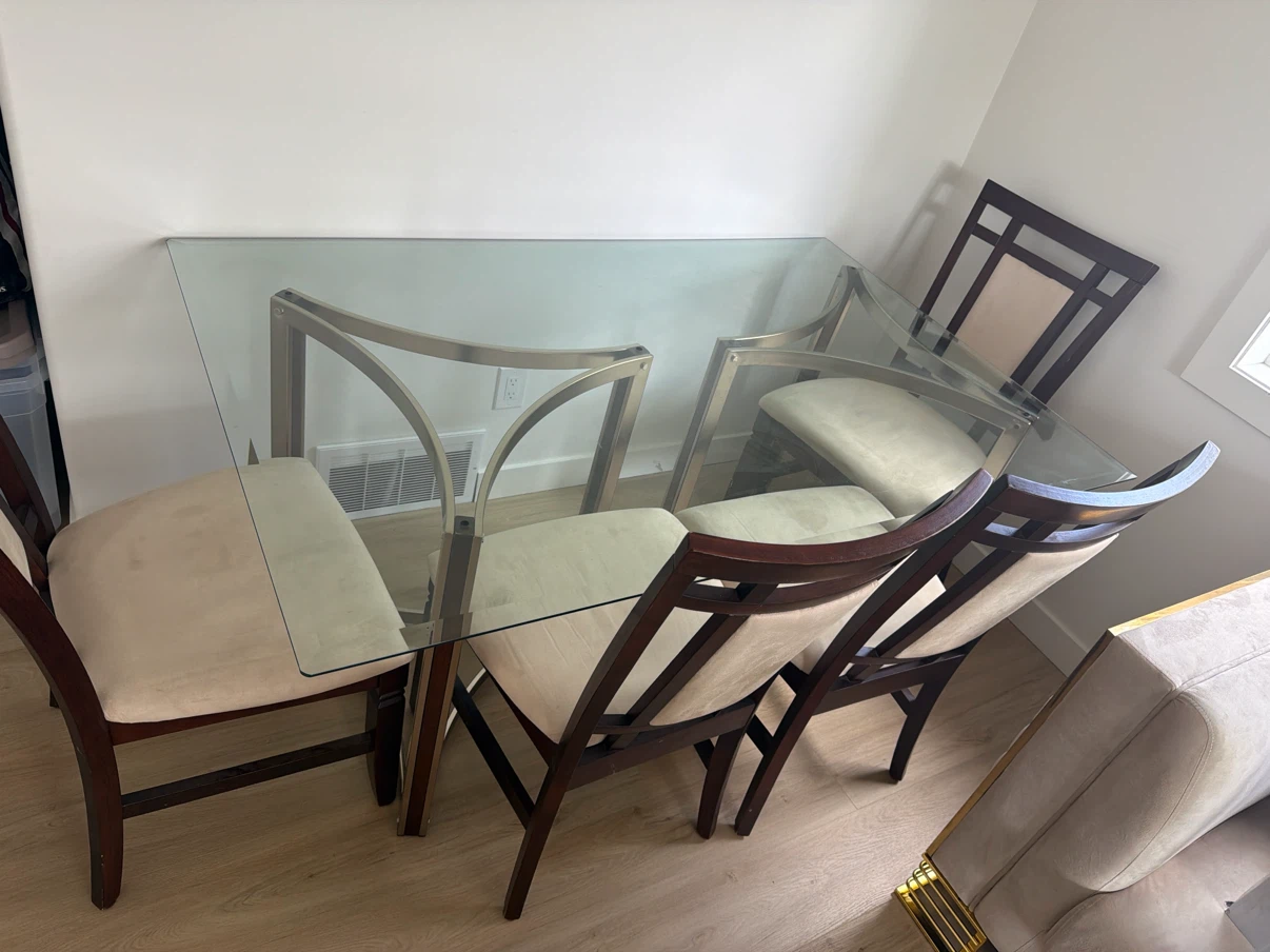 Glass Dining Table