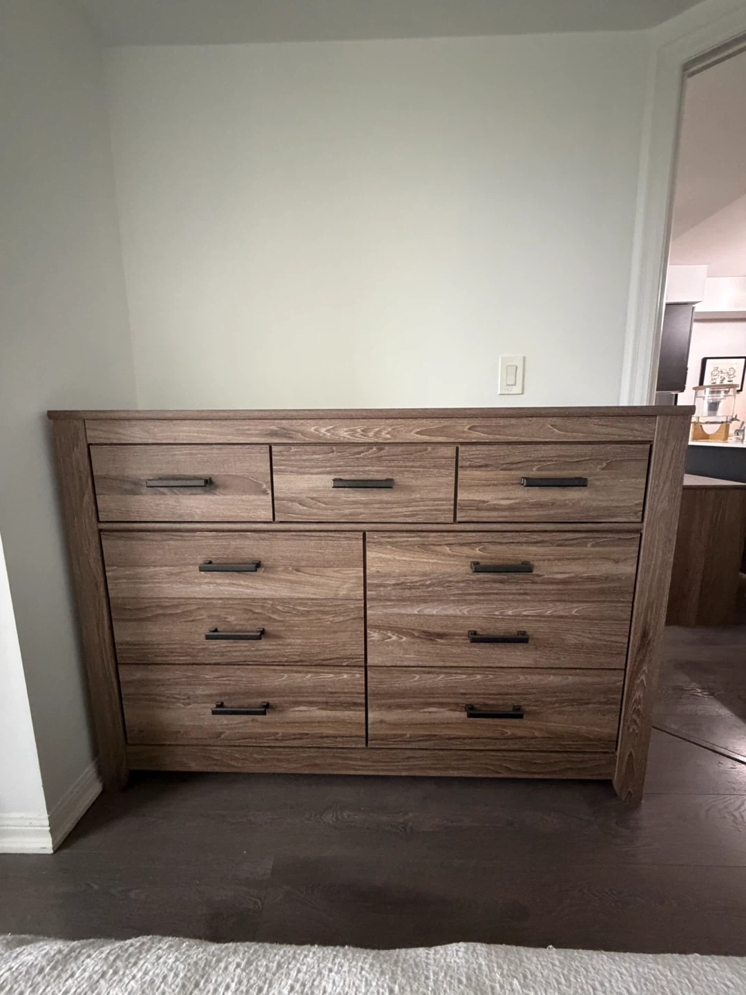 Wooden Dresser - 7 drawers