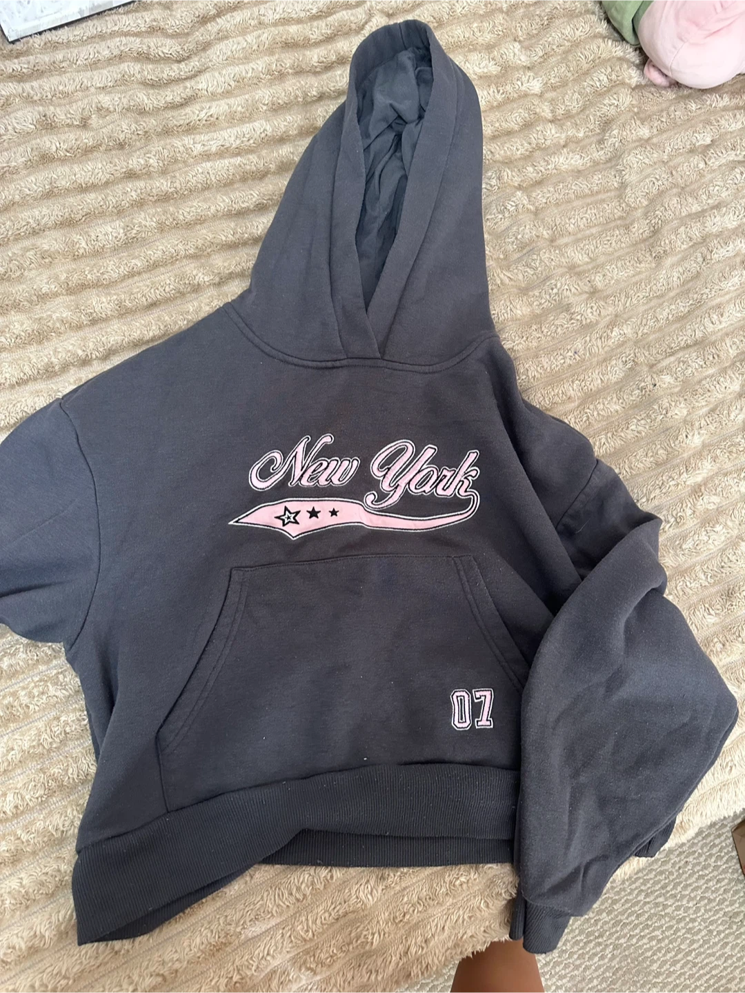 Forever 21 "New York" Hoodie and Sweatpants Set Size M