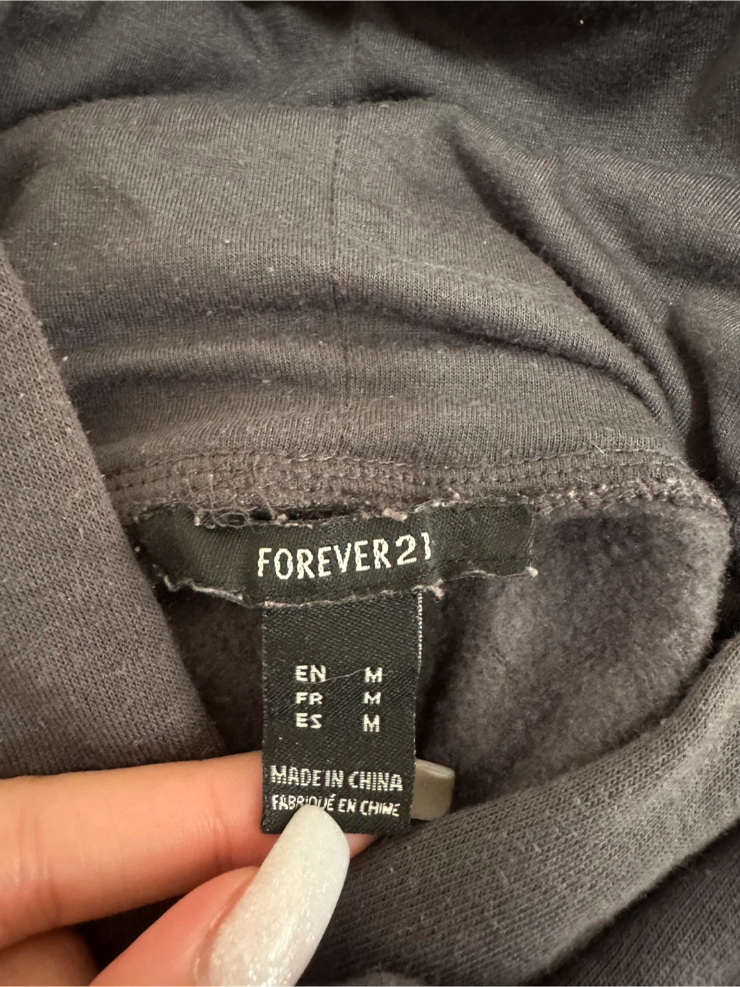 Forever 21 "New York" Hoodie and Sweatpants Set Size M - photo 3