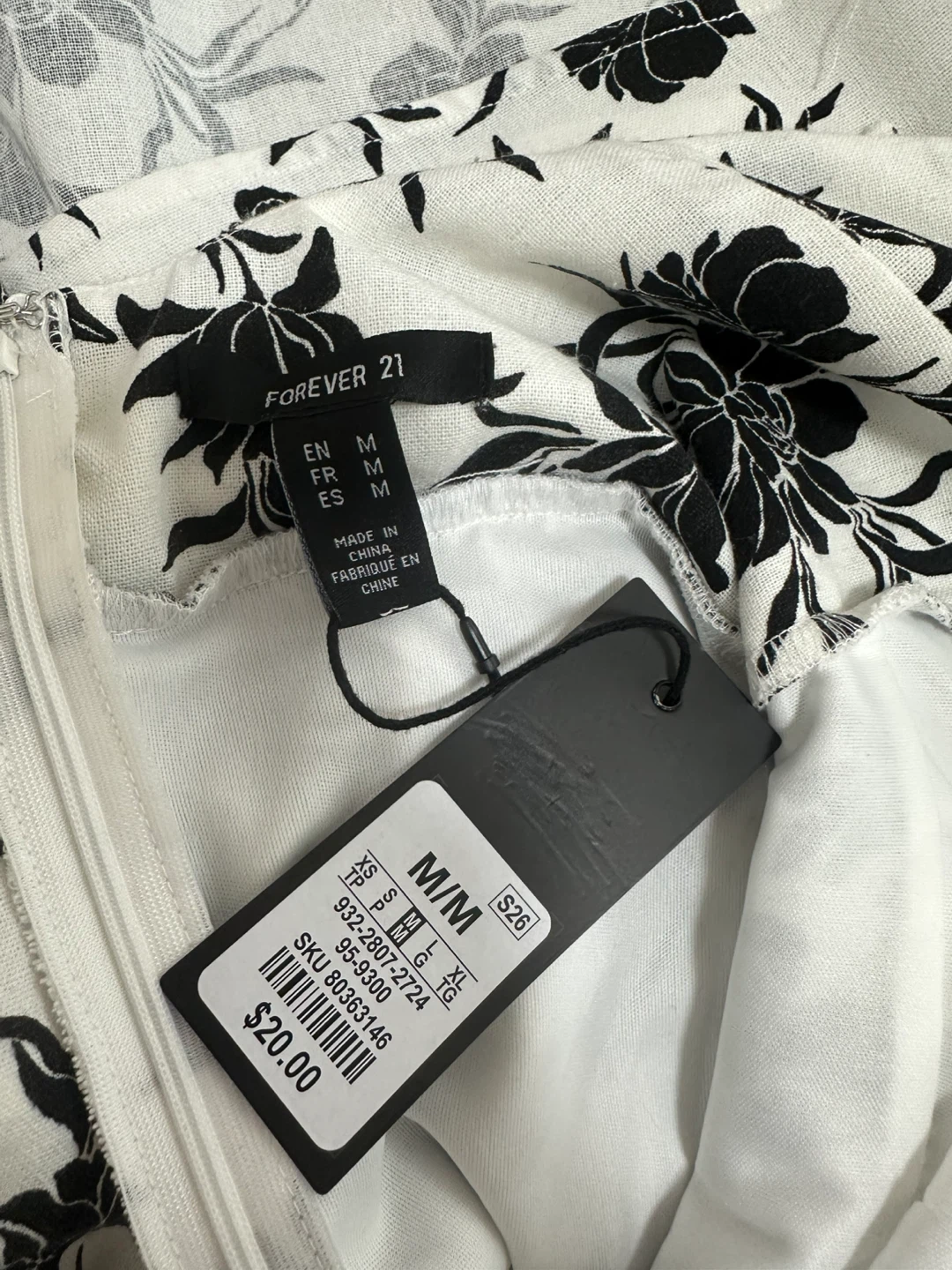 Forever 21 Floral Dress - Size M - photo 3