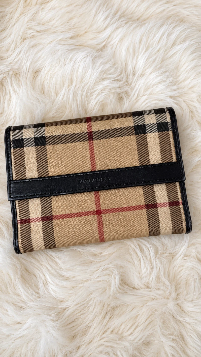 Burberry Haymarket Check Continental Wallet - photo 3