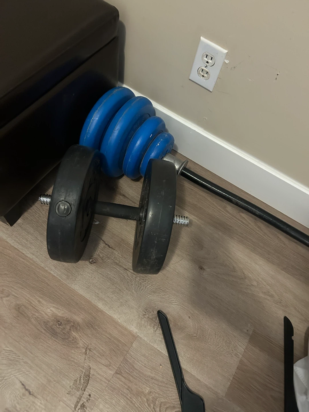 Adjustable Dumbbell and Barbell Set - photo 2