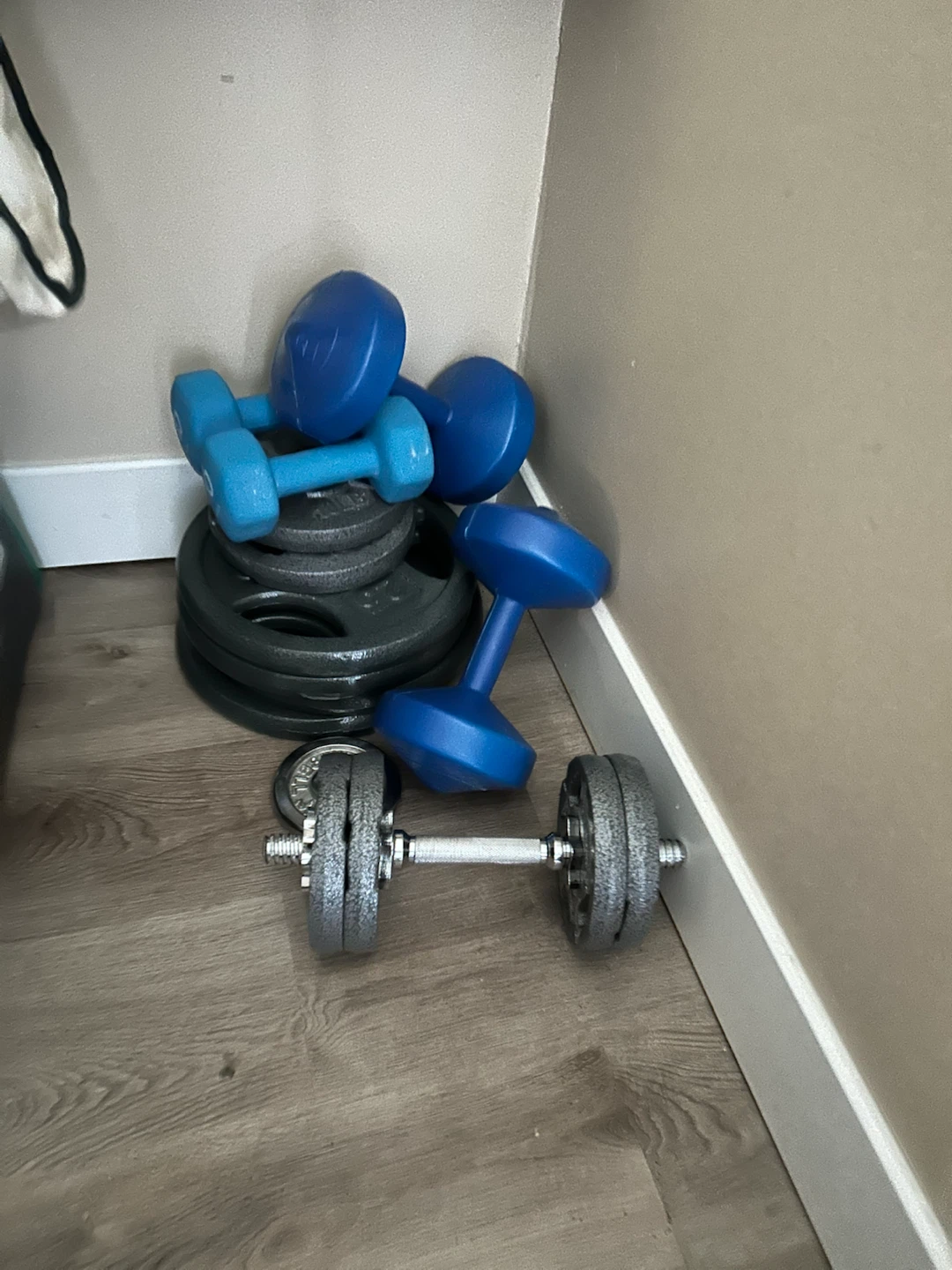 Adjustable Dumbbell and Barbell Set - photo 3