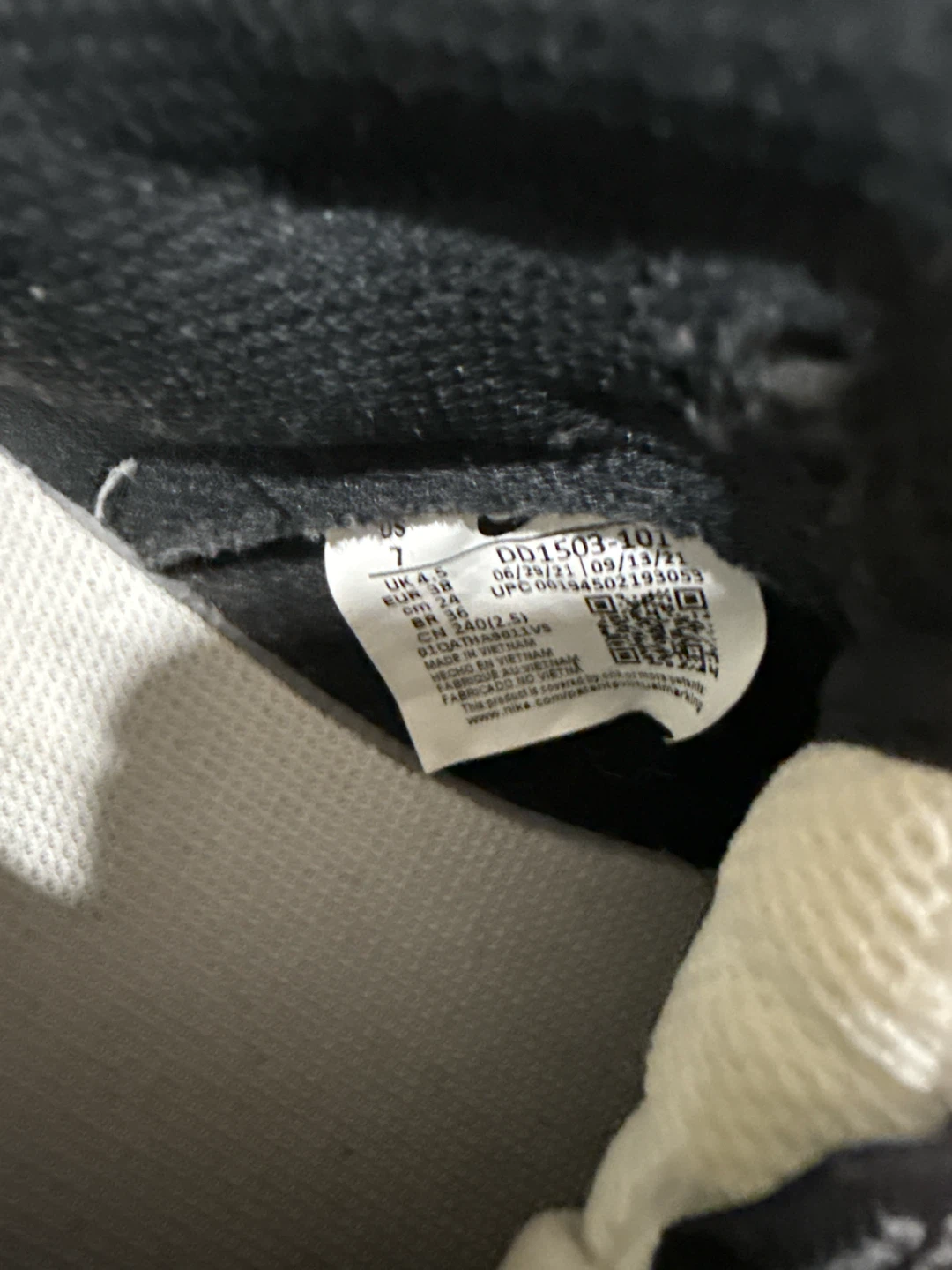 Nike Dunk Low GS DD1503-104 Black White women  Sneakers - photo 4