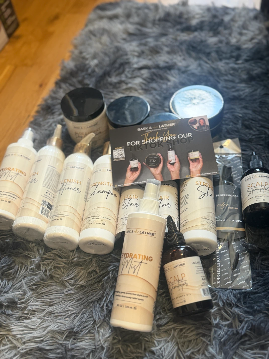 Bask & Lather Hair Care Products Lot - photo 2