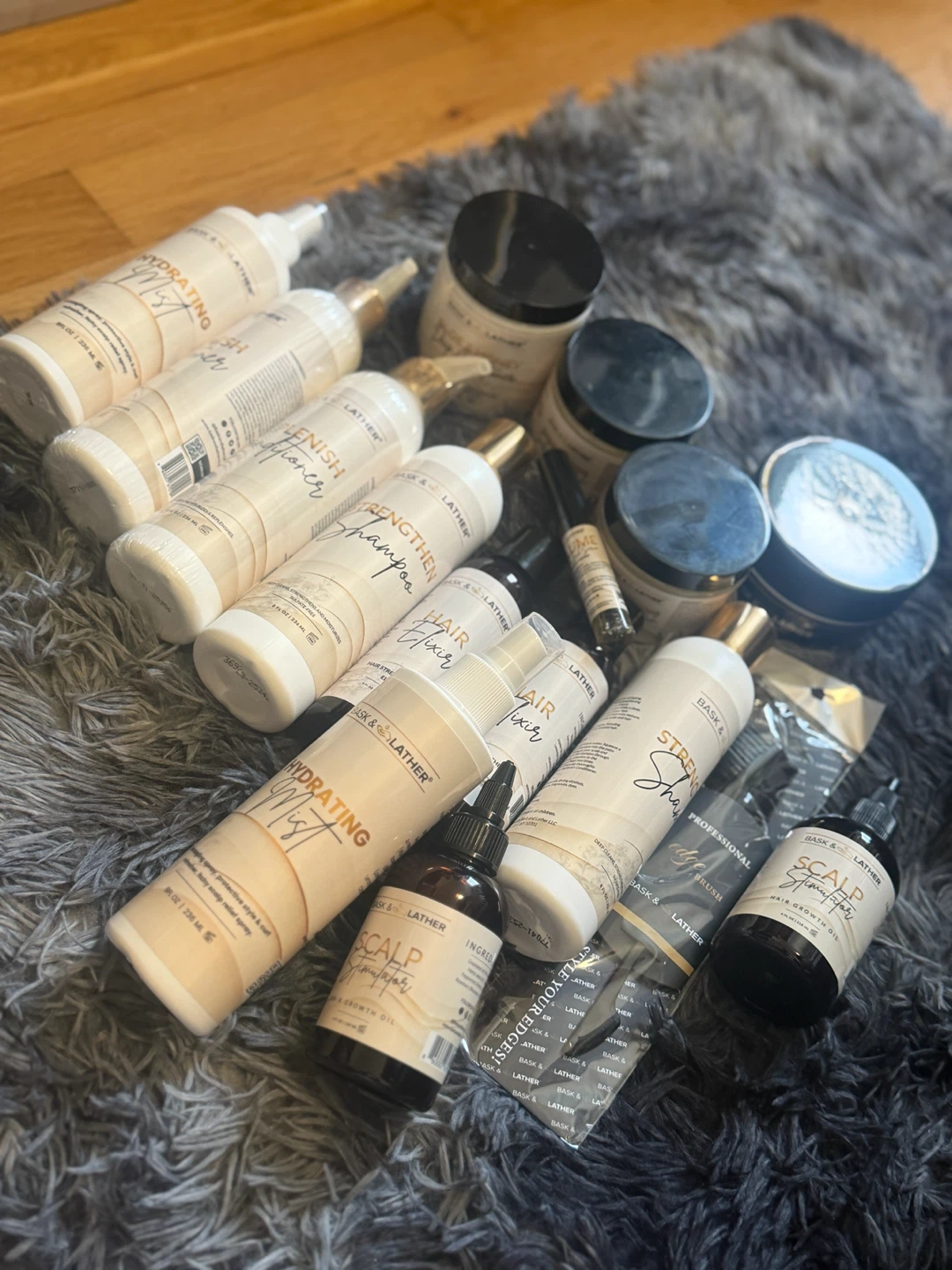 Bask & Lather Hair Care Products Lot - photo 3