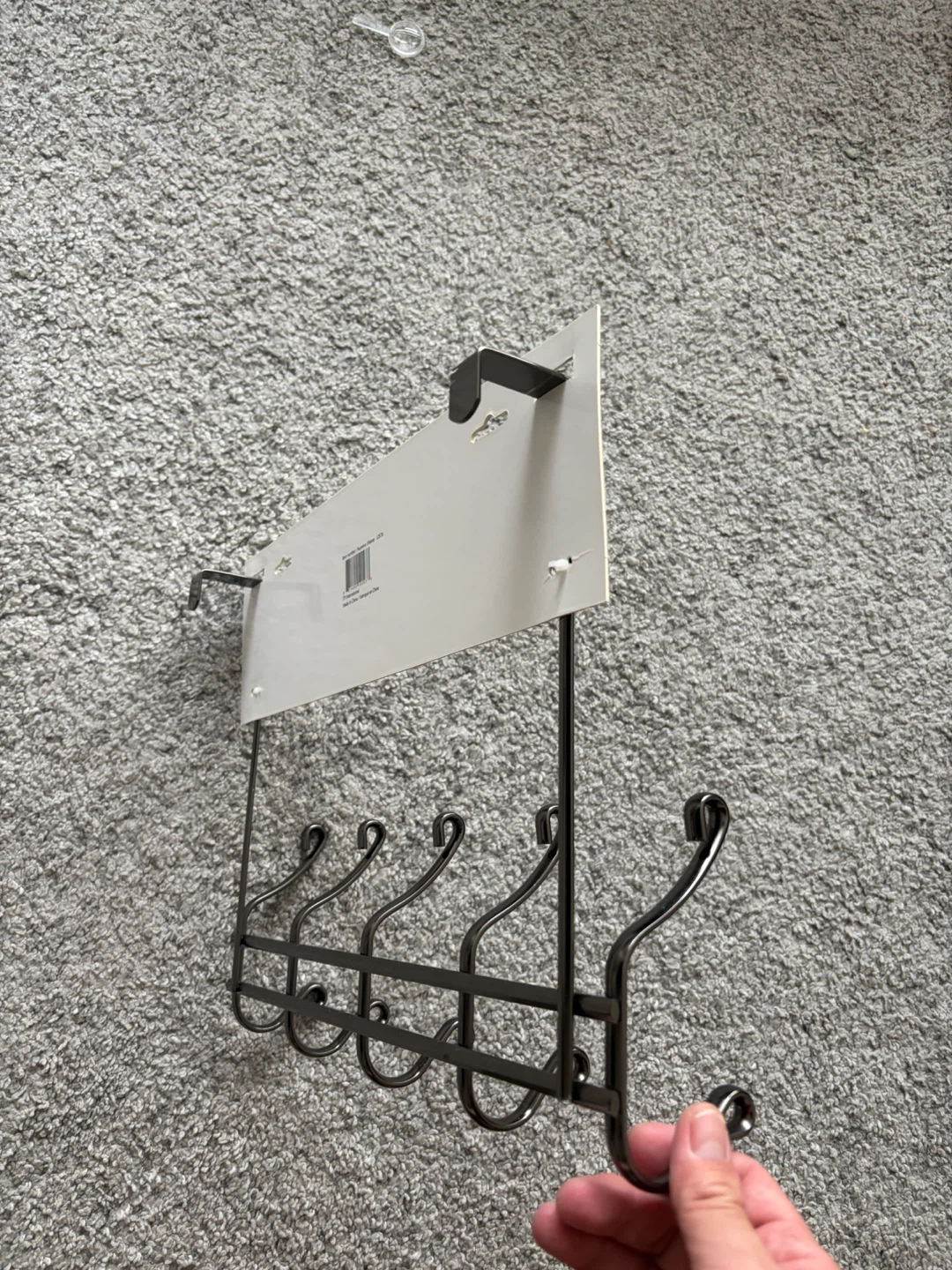 Black Onyx Over the Door Multi-Hook - photo 3