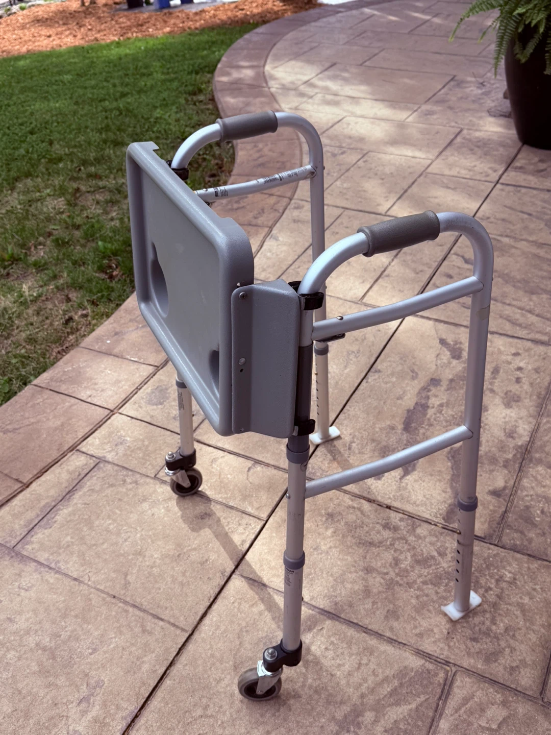 Folding Walker with Tray - photo 3