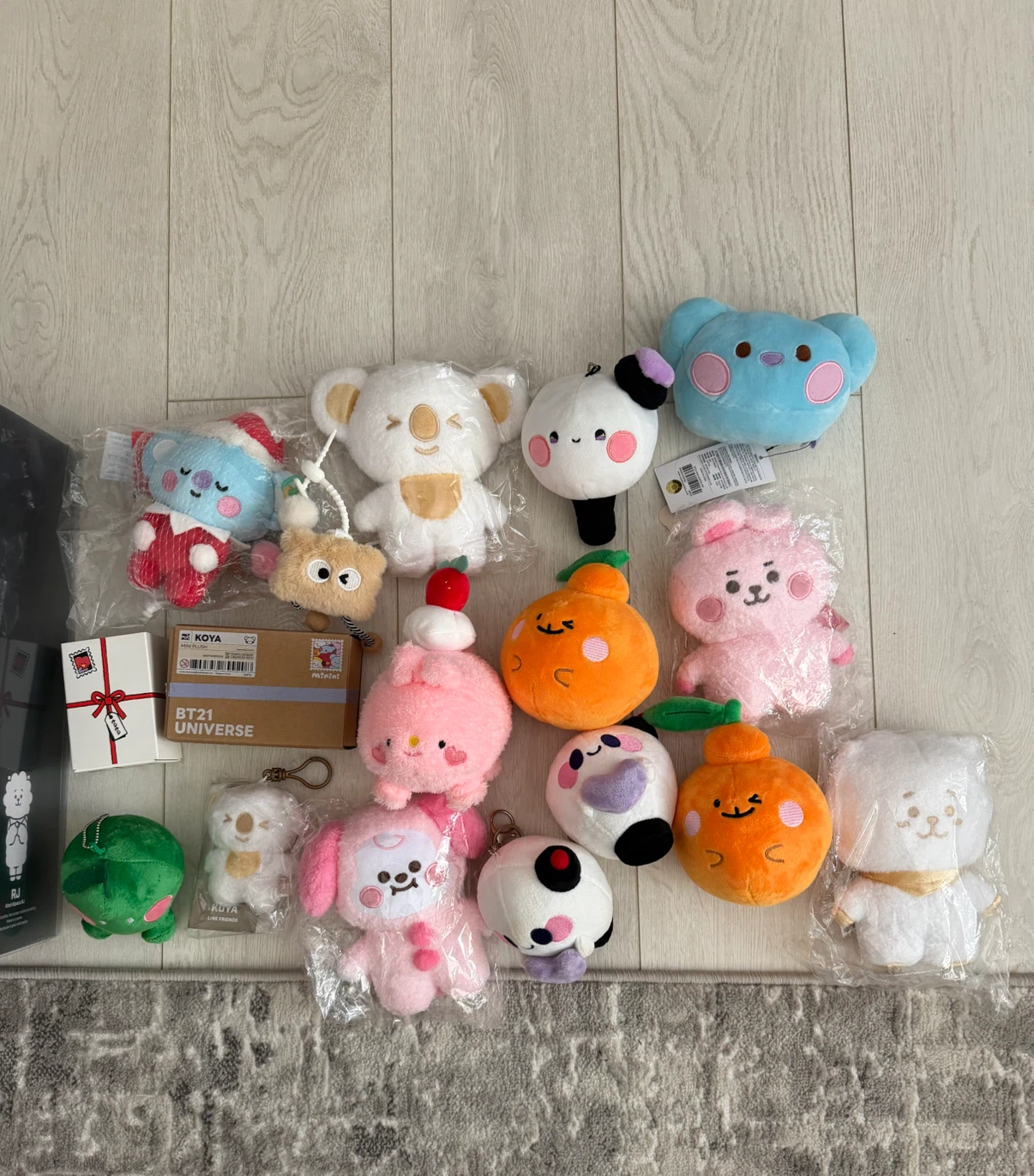 BT21 Mini Plush Toys Assortment