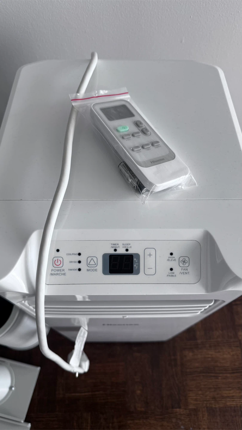 Hisense 3-in-1 Portable Air Conditioner – 8100 BTU - photo 2