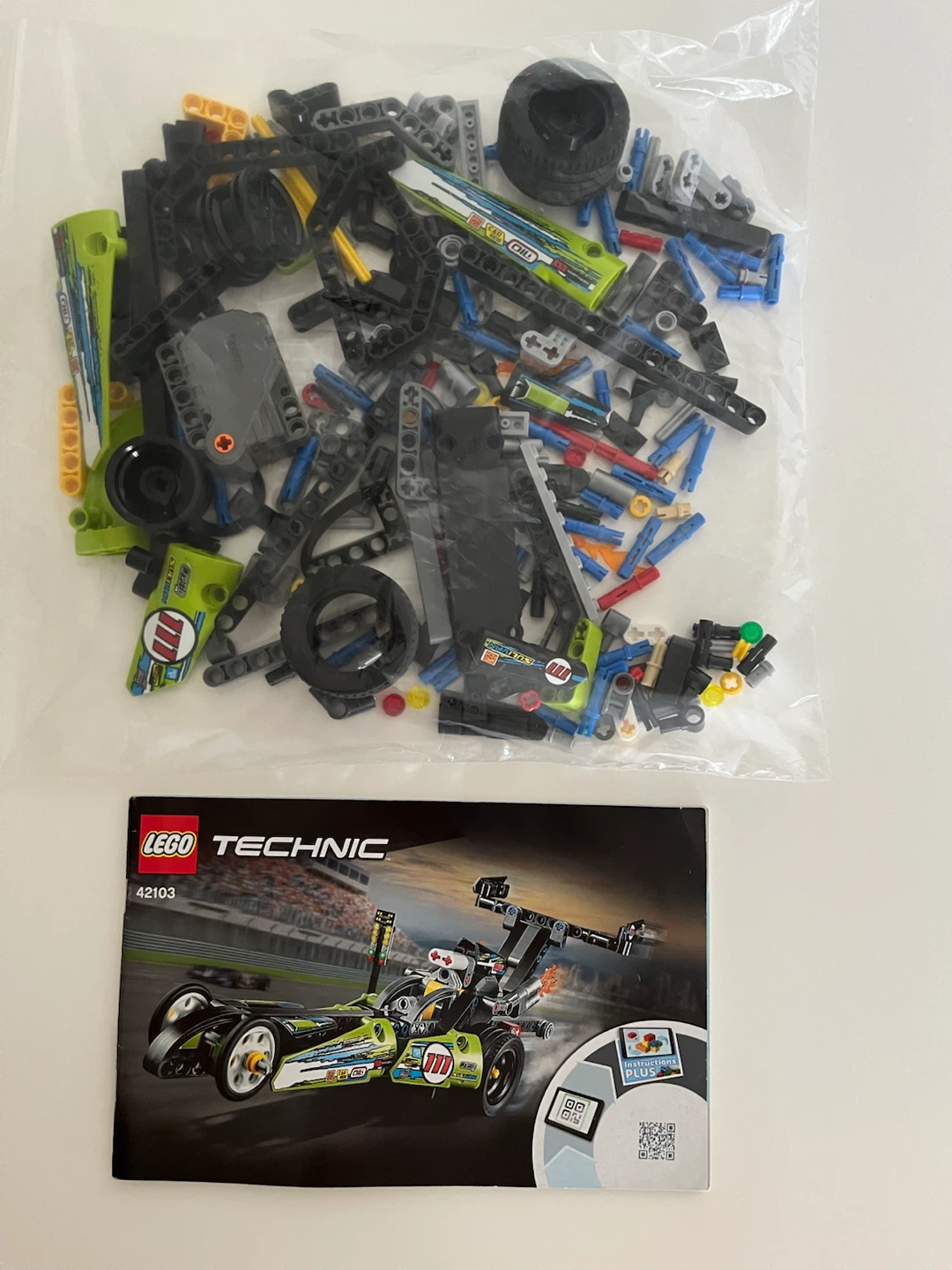LEGO Technic 42103 Drag Racer Building Set - photo 3