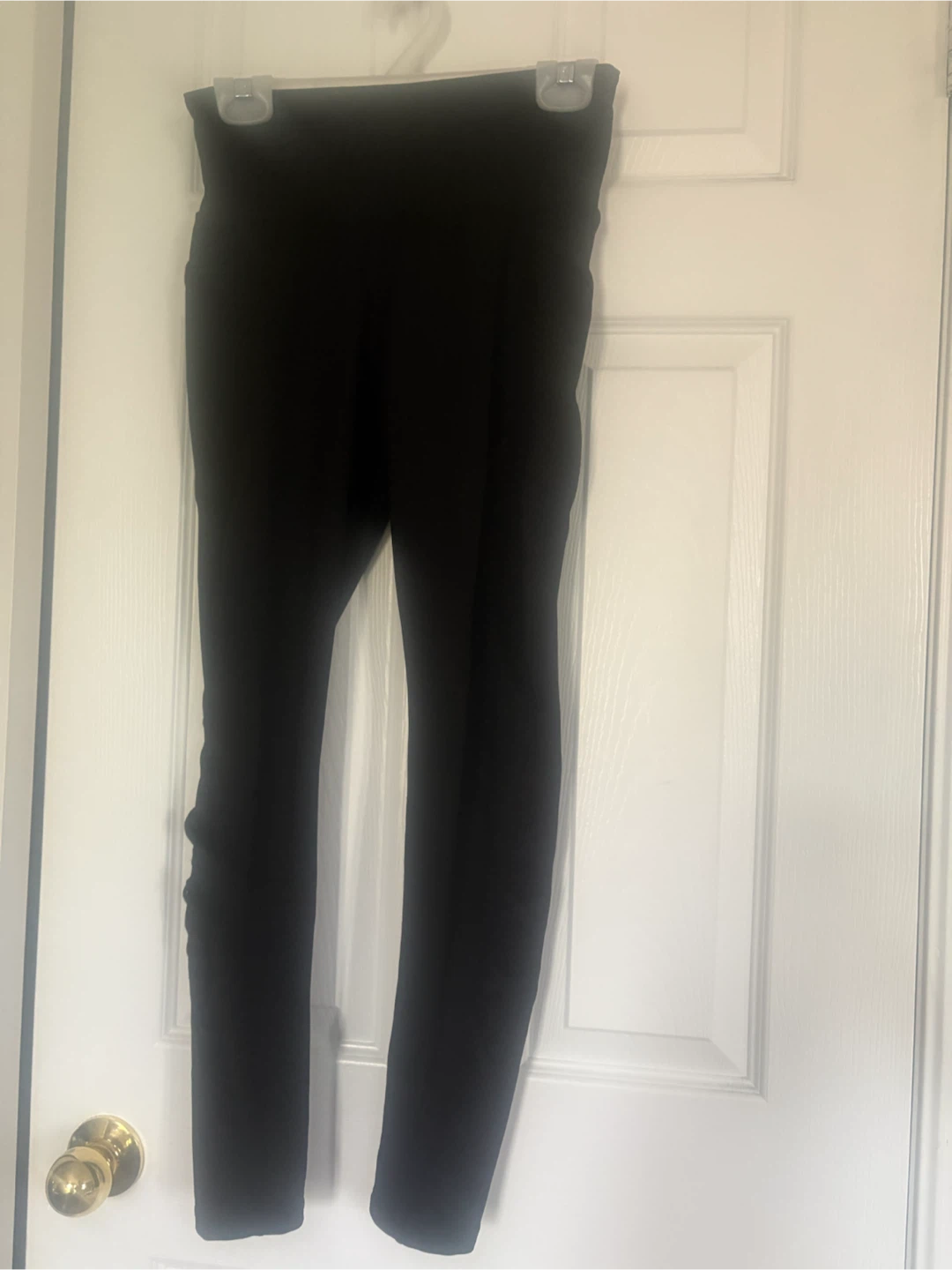Ardene Black Leggings with Cut-Out Detail