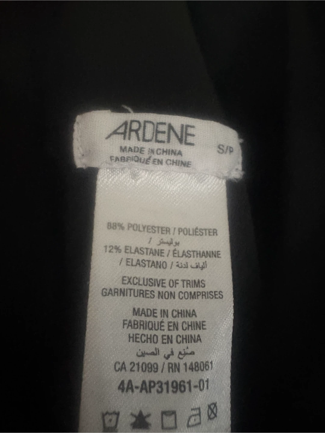 Ardene Black Leggings with Cut-Out Detail - photo 2