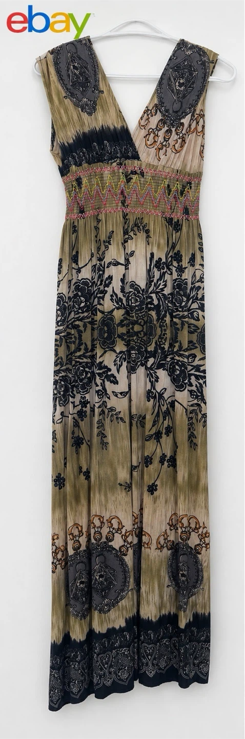 Maxi Dress with Smocked Waist - photo 5