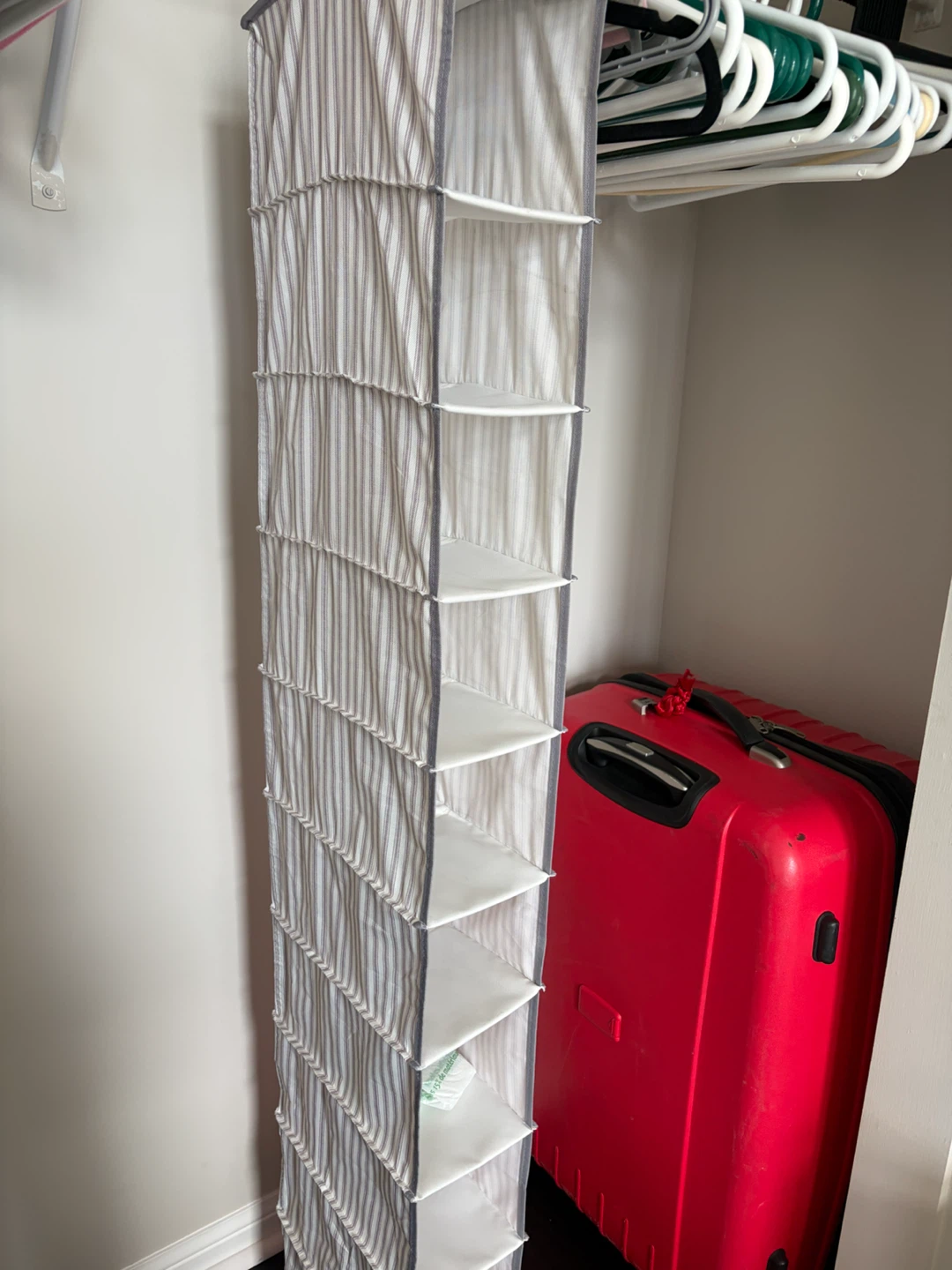 Hanging Closet Organizer with 9 Shelves - photo 2