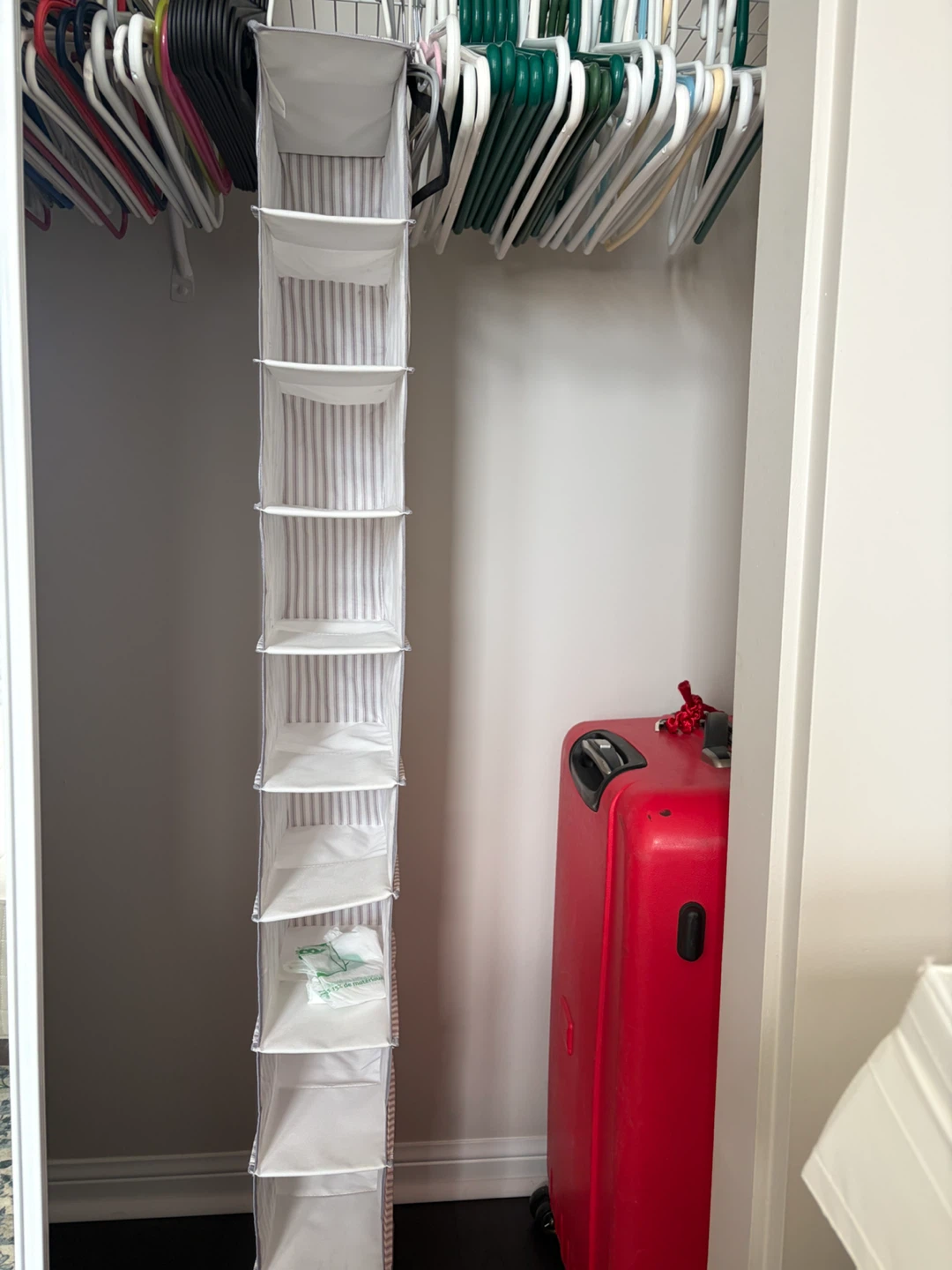 Hanging Closet Organizer with 9 Shelves - photo 3