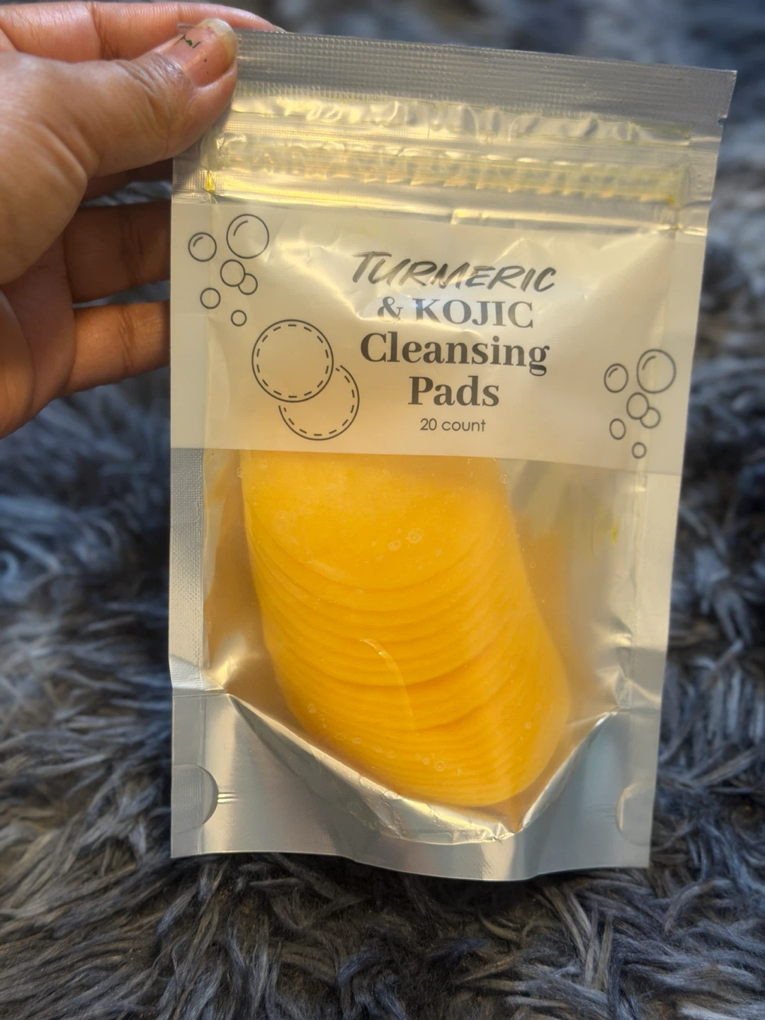 Turmeric & Kojic Cleansing Pads - 20 Count - photo 2