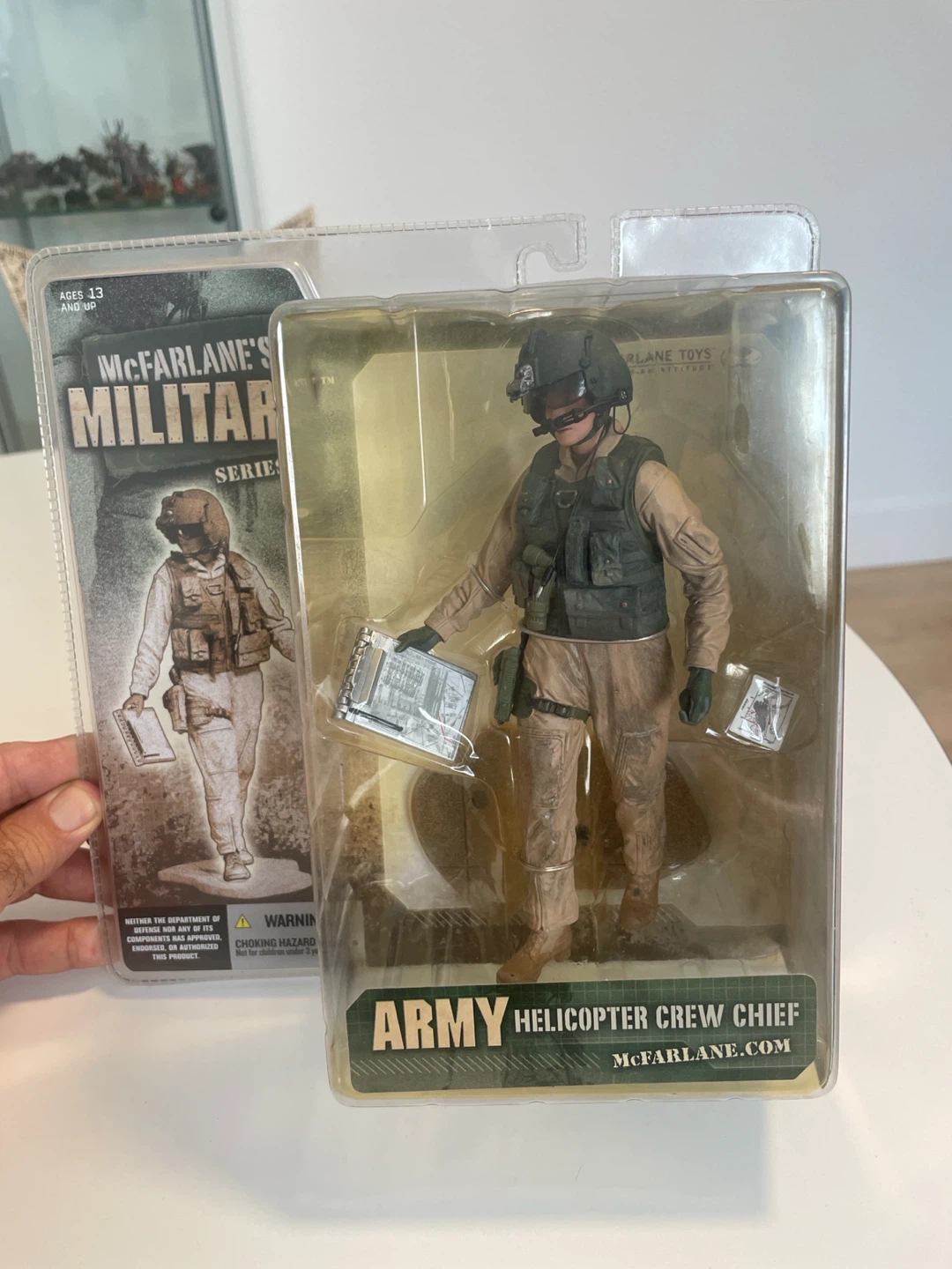 McFarlane's Series 3 Army Helicopter Crew Chief Action Figure