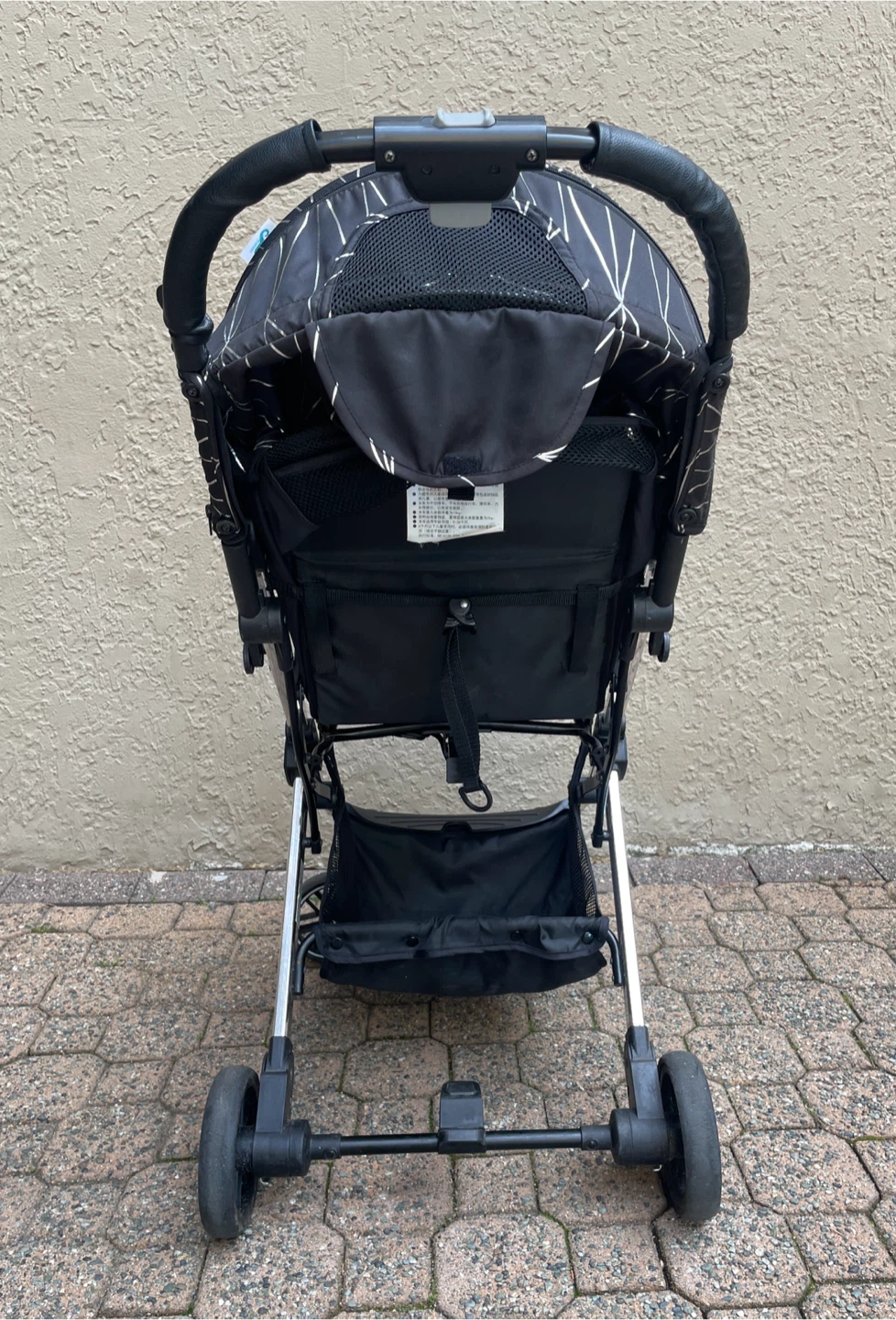 Black and White Patterned Stroller - photo 4